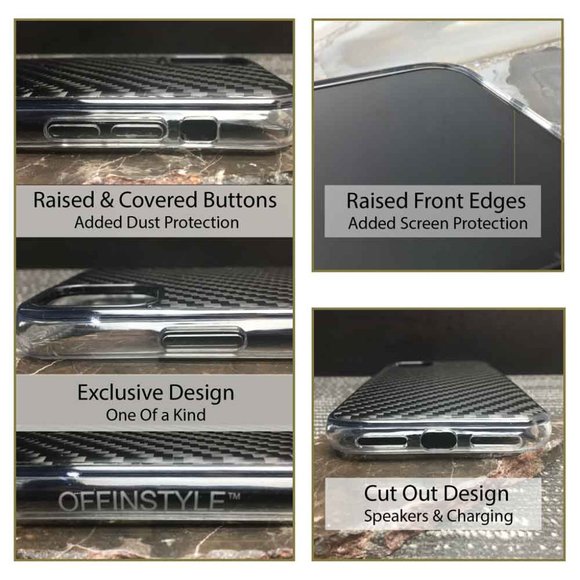 Carbon fiber design print iPhone Cases- IPHONE 13 MINI, IPHONE 13 PRO, IPHONE 12 - Picture 8 of 15